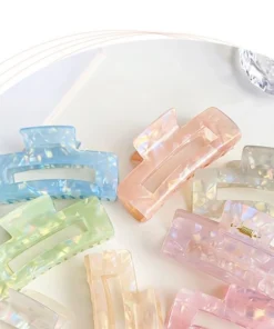 Phụ kiện tóc họa tiết đá hoa cương